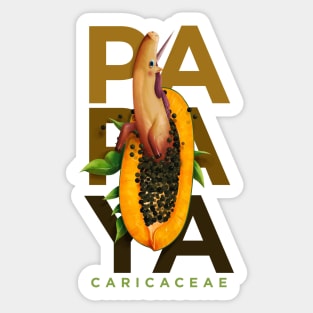 Papaya Love Sticker